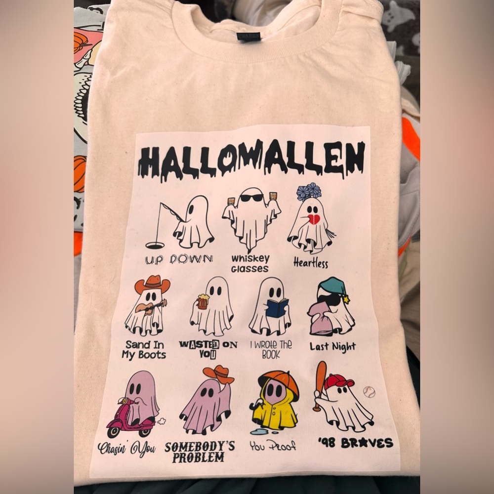 Halloween Morgan Wallen Tshirt - brand new size Lg (unisex)